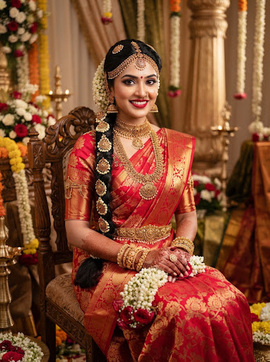 Radiant South Indian Bride