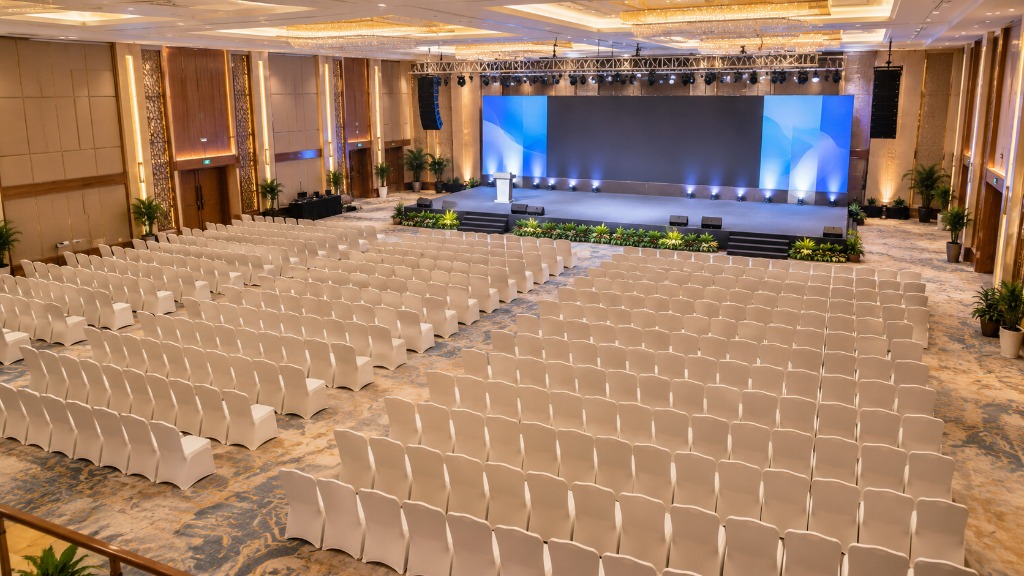 Massive Corporate Summit Setup